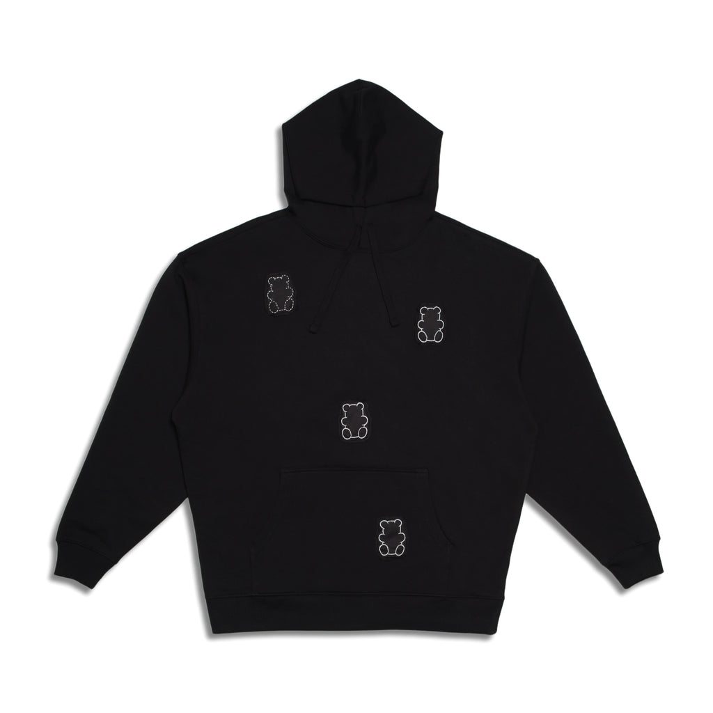 Felpa Nera Bear D777